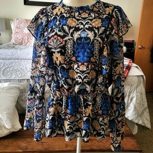 I.N.C. Chiffon Blouse